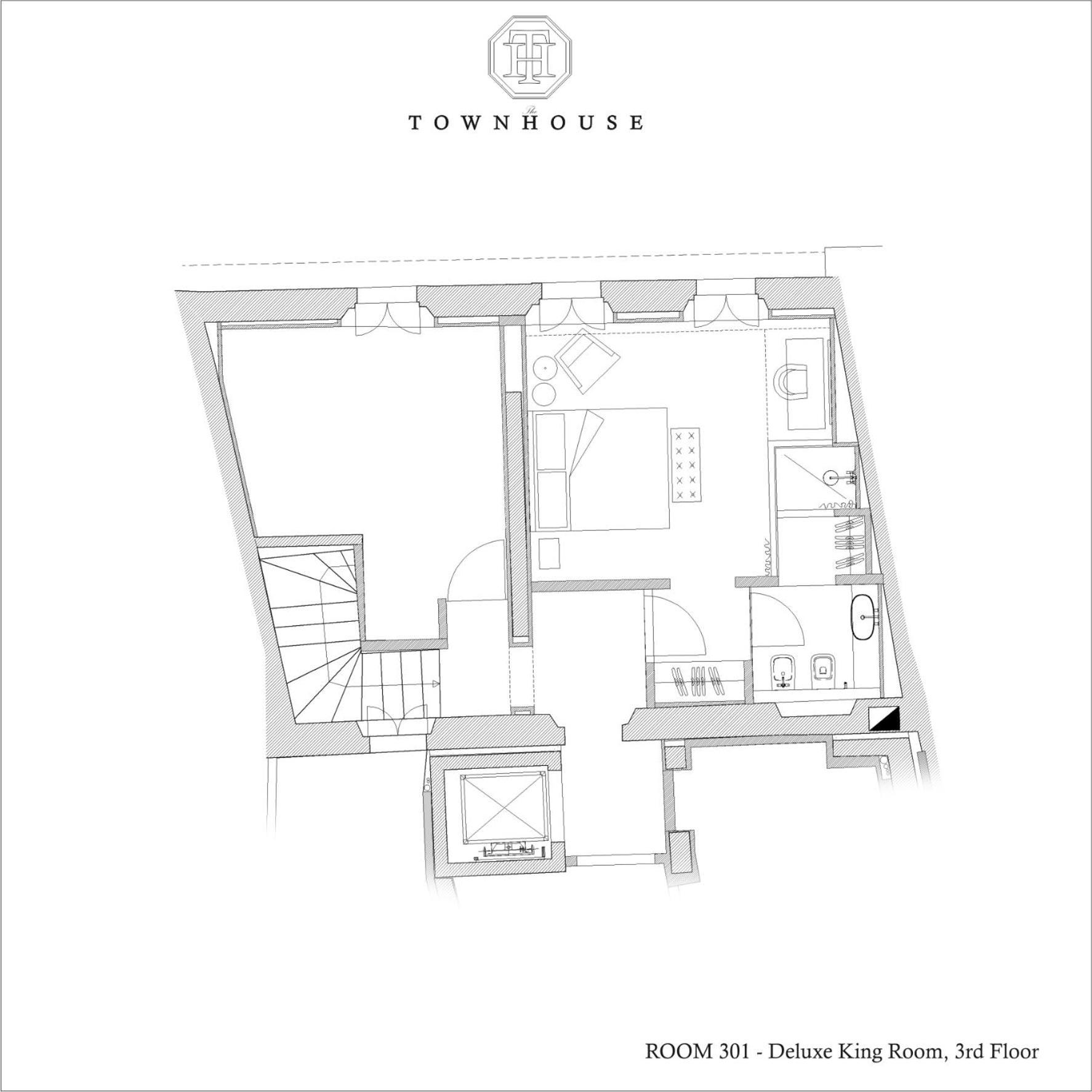 Hotel The Townhouse Udine Exterior foto